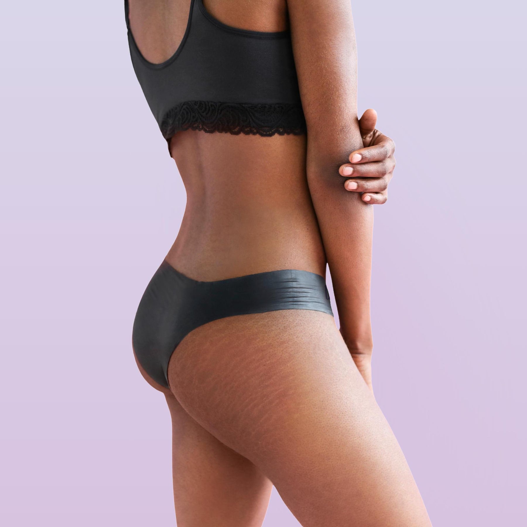Bikinis Protección en Negro (4-Pack)